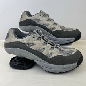 Z-Coil Freedom Classic shoes Womens 10 Tan Grey Athletic Shock Absorb Orthopedic